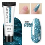 PolyGel UV /LED pentru unghii false GELFAVOR Gel For Nail Extension de 15 ml - GE0903 Soft Pink